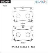 ������� ��������� Advics SN298P SN298P ����