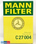 ������ ��������� MANN Mercedes A-Klasse (W176), B-Klasse (W246 + W242), CLA (C117/X117), GLA (X156), Infiniti Q30/QX30 (H15E). 16546-5DD0A MANN C27004...