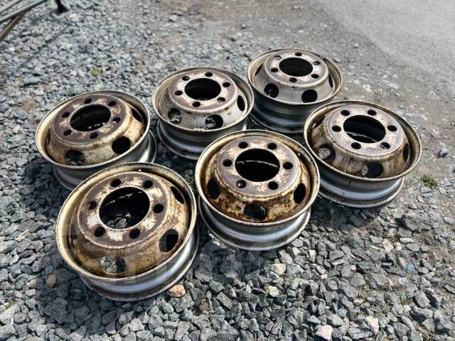 Made in Japan! Грузовые диски R17,5x6.00, Topy, 17.5", 1 шт, 6x222.25 ...
