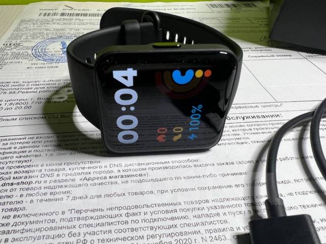Xiaomi Redmi Watch 2 lite Black, умные часы, GPS, Android, б/у, в ...