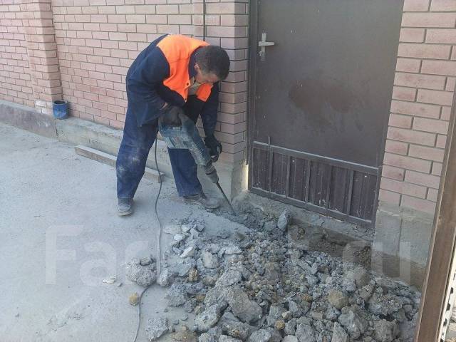 Слом стен, демонтаж, снос перегородок, СанТехКабин, полов, перекрытий ...