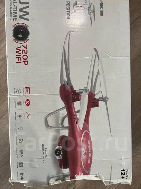 Квадрокоптер Zuma Х5uw 720P, Syma X5UW, с камерой, б/у, в наличии. Цена ...