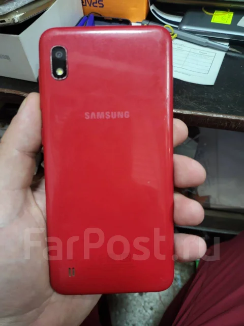 Samsung Galaxy A10. �/�, 32 ��, �������, 3G, 4G LTE, Dual-SIM ����