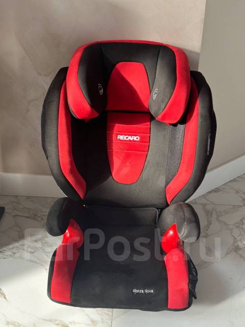 Автокресло Recaro Monza Nova 2 Seatfix Select Red Black, б/у, в наличии ...