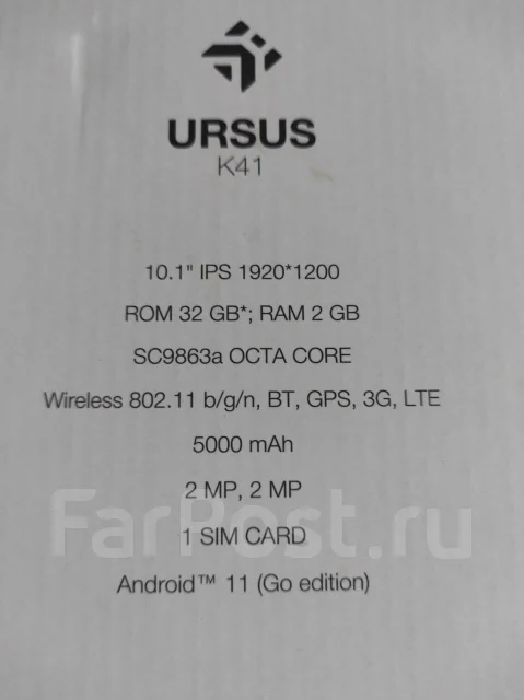 ������� DEXP Ursus K41 � ������. 10.1 ������, ������ 32 �� ����