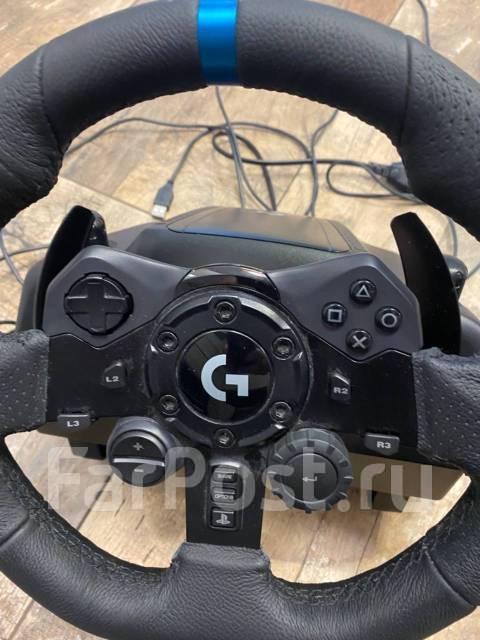 Игровой руль logitech g923, б/у, в наличии. Цена: 19 990₽ во Владивостоке
