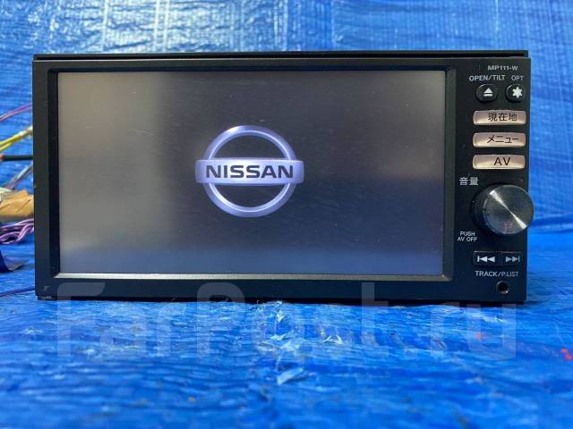 Магнитола Nissan MP111-W, 2 DIN — 178x100 мм, б/у, в наличии. Цена: 6 ...