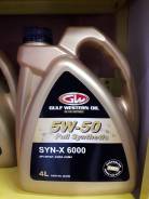 Gulf Western Oil Syn-X 6000. 5W-50, �������������, 4��. ����