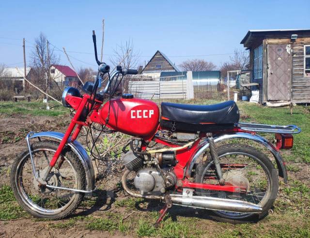 Карпаты, 49 куб. см. 2х тактный, с пробегом, исправен, мопед, бензин ...