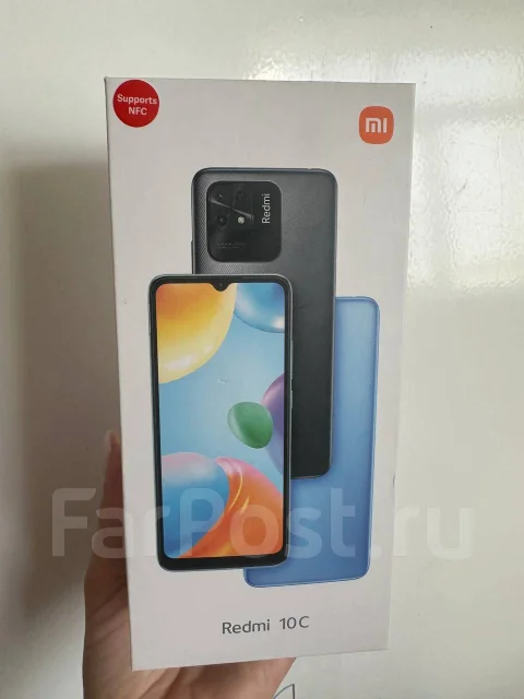 Xiaomi Redmi 10C. �/�, 64 ��, ������, 4G LTE, Dual-SIM ����
