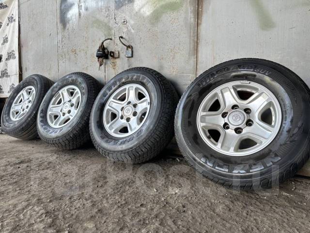 Комплект колес Литье: Toyota Prado R16 JJ7 Off set +15 Резина: Dunlop ...