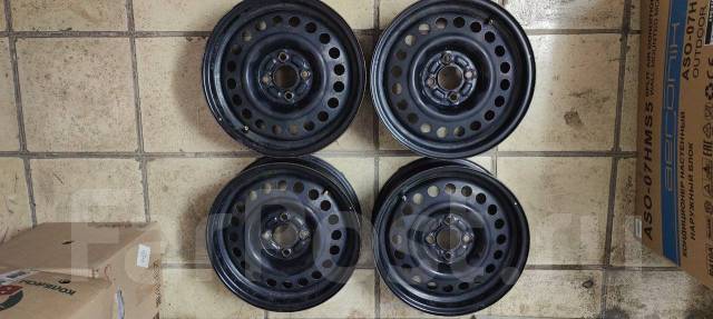 Диски стальные Nissan, 15", 1 шт, 4x100, штампованные, 60,1 мм. 4 шт, б ...