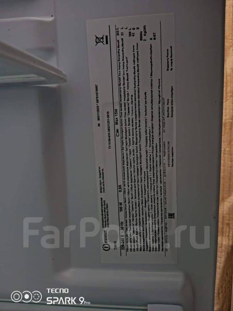 Холодильник Indesit TIA 16, б/у, в наличии. Цена: 17 000₽ во Владивостоке