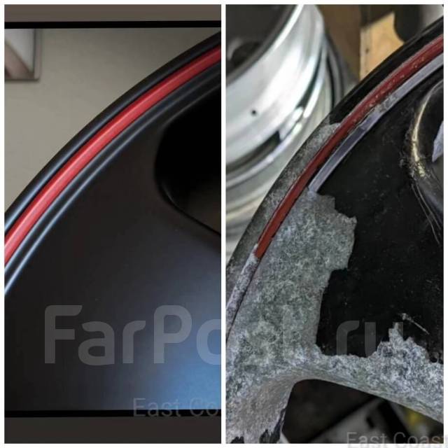 Порошковая покраска, ремонт литых дисков East Coast в Хабаровске