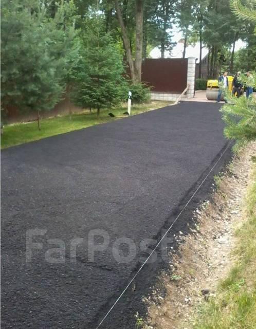 Профессиональная укладка асфальта во Владивостоке