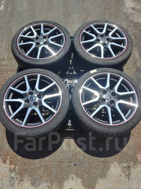 Диски R17 4 100 Toyota GS, 17", 1 шт, 4x100, 54,1 мм. 4 шт, б/у, в ...