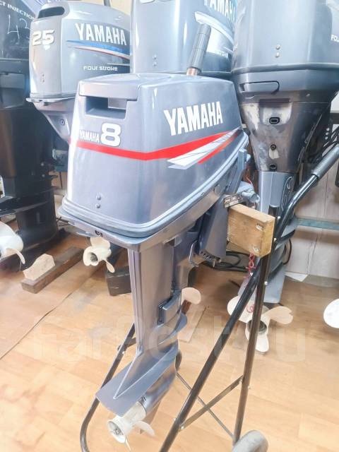 Продам лодочный мотор Yamaha 8л. с нога S, 8,00 л.с. S (381 мм ...