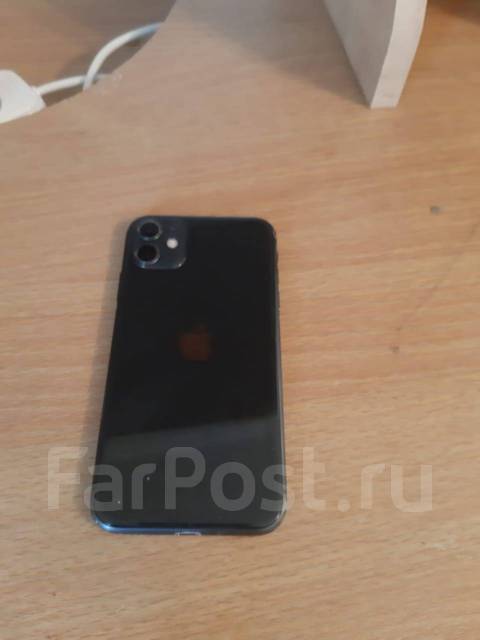 Айфон 11, Apple iPhone 11, 64 гб, черный, 5G, б/у, в наличии. Цена: 18 ...