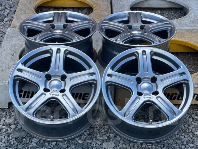 Made in Japan! Редчайшие Оригиналы Rays TRD TF1 R15 4*100, 15