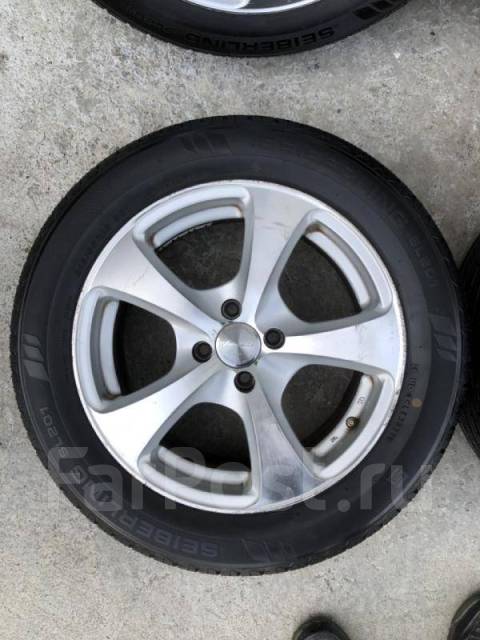 Диски литье WEDS Leonis R16 4x100 (4х100) 7J +43, 16", 1 шт, 4 шт, б/у ...