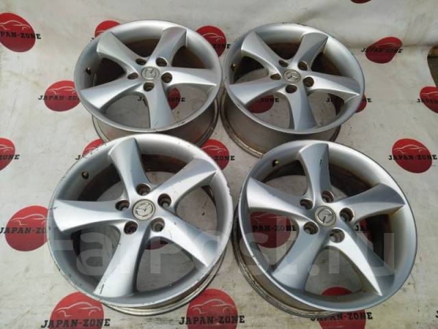 Диск колёсный Mazda, 17", 1 шт, 5x114.3, 67,1 мм. 4 шт, б/у, в наличии ...