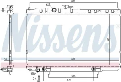 Ns68736_�������� ����� 68736 Nissens 68736 ����