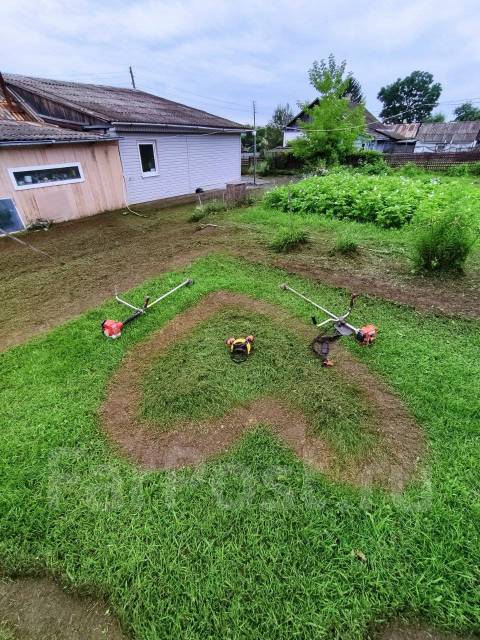 Покос травы в Большом Камне