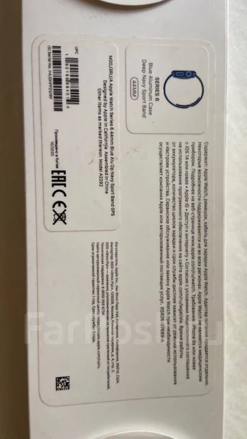 Apple Watch Series 6. GPS, NFC, IP67, IP68 ����