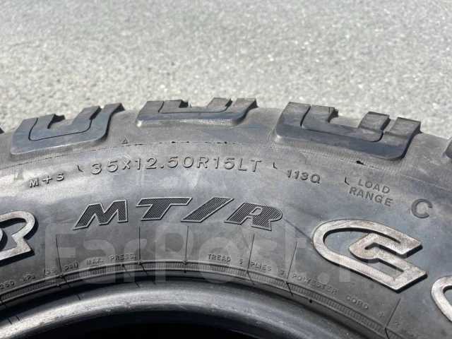 Goodyear Wrangler MT/R. ����� mt, 2005 ���, �/�, ����� 30 % ����