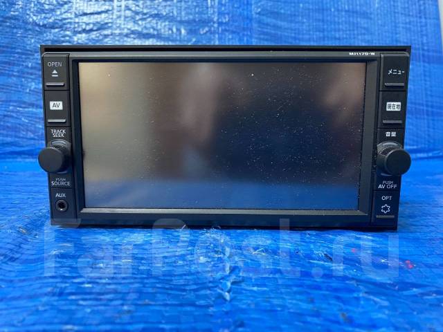 Магнитола Nissan B8260-79983-NP Kenwood MJ117D-W, 2 DIN — 178x100