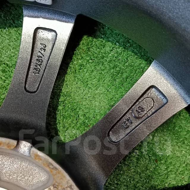 Темные Диски Claire! Цвет Графит! R15, PCD 4-100, 15", 1 шт, 4x100, 67 ...