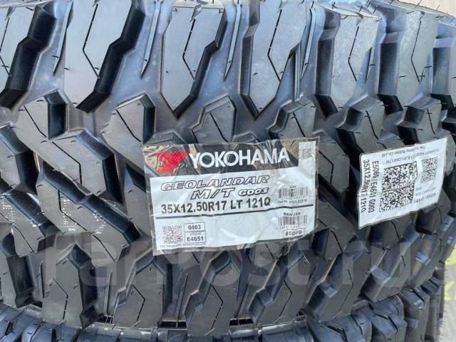 Yokohama Geolandar M/T G003, 35x12.50 R17 121Q 10PR, 315/70R17, 17
