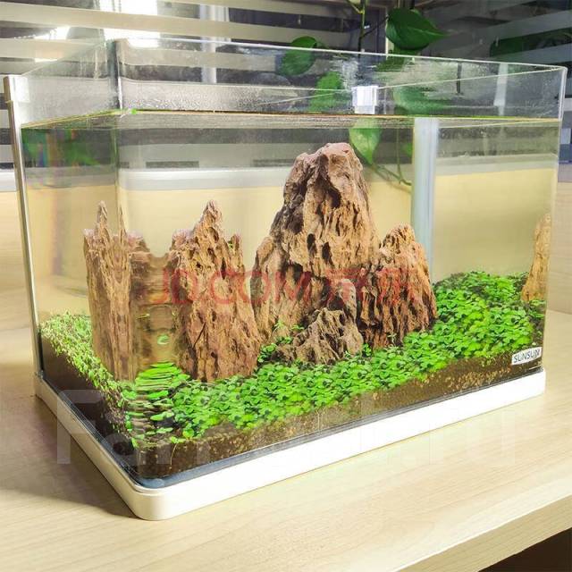 Стеклянный аквариум, террариум SunSun HRK-230 23х16х19,5 см 5,5 литра ...