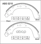 ������� ��������� ���������� ������ Toyota Land Cruiser (J7) 84-01 / Toyota Land Cruiser 80 (J8) 90-98 / Nissan Patrol Allied Nippon ���. ABS0215 ABS0...