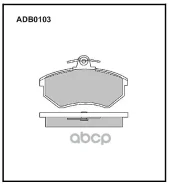 ������� ��������� �������� �������� VW Caddy II / VW Golf III / VW Passat B3/B4 / Chery A5, M11, Tiggo T11 / Audi 100, 80, A4 Allied Nippon ���. ADB01...