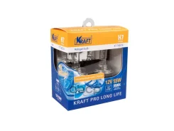 ��������� Kraft PRO LONG LIFE (2 ��. �������) H7 12V 55W (PX26d) /T=3500K Kraft ���. KT 700214 KT700214 ����