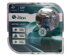 ����� ���������� H7 12V 55W NORD YADA Extra Light +50% (2 ��. ) NORD YADA ���. 907365 907365 ����