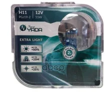 ����� ���������� H11 12V 55W NORD YADA Extra Light +50% (Plastic case) (2 ��. ) NORD YADA ���. 907367 907367 ����