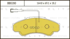 ������� ��������� �������� �������� Citroen Jumper 02-/ FIAT Ducato 02-/ Peugeot Boxer 02- Blitz ���. BB0280 BB0280 ����
