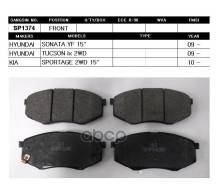    Hyundai Ix35, Kia Sportage 2.0/Crdi 10 Sangsin brake . SP1374 Sp1374sns Gdb3461=1302 02 [581012Sa70] ! SP1374 