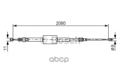 ���� ������� ������� L/R Renault Megane II SW 03- Bosch ���. 1987477787 1987477787 ����