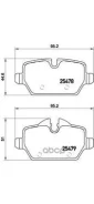 ������� �������� ������! bmw e81/e87/e90 1.6i-2.0i/1.6d/1.8d 04 Brembo ���. P06080 P06080_ P06080 ����