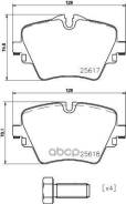   Bmw 1 F40, 3 G20, 5 G30, X1 F48, X2 F39, X3 G01, X4 G02 P06093 Brembo . P06093 P06093 