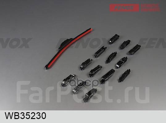 Щетка Стеклоочистителя 350 Мм Бескаркасная 1 Шт Fenox X14 Universal ...