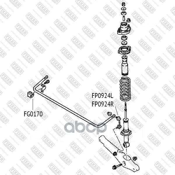     |   | Citroen C-Crosser 07- C7271l; Sj-1087; Gsu050116; 20268Ap; 4156A014; Sl-B015l; Sl-B015l-M; Kslr1074...