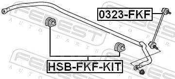    Mazda 626 Febest 0323-Fkf Febest . 0323-FKF 0323FKF 