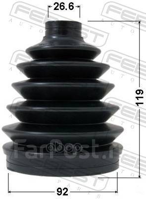    () Pvc Mitsubishi Pajero/Montero V70# 2000.02-2006.12 [G.exp]/92*119*26.6  Febest . 0417PV75 Febest 0417PV75 0417P...