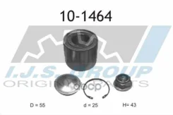 �������� ���������� ���������� Renault Clio, Modus 1.2,1.4,1.5,1.6 dCi 12.04- IJS ���. 101464 101464 ����