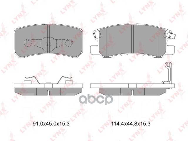    |  | Mitsubishi Pajero Ii / Iii / Iv/Pajero Sport 97/Outlander Xl 06/Peugeot 4007 07 LYNXauto . BD5507 BD5507 