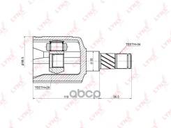   |  / | Daewoo Espero 2,0 95- LYNXauto . CI1806 LYNXauto CI1806 CI1806 